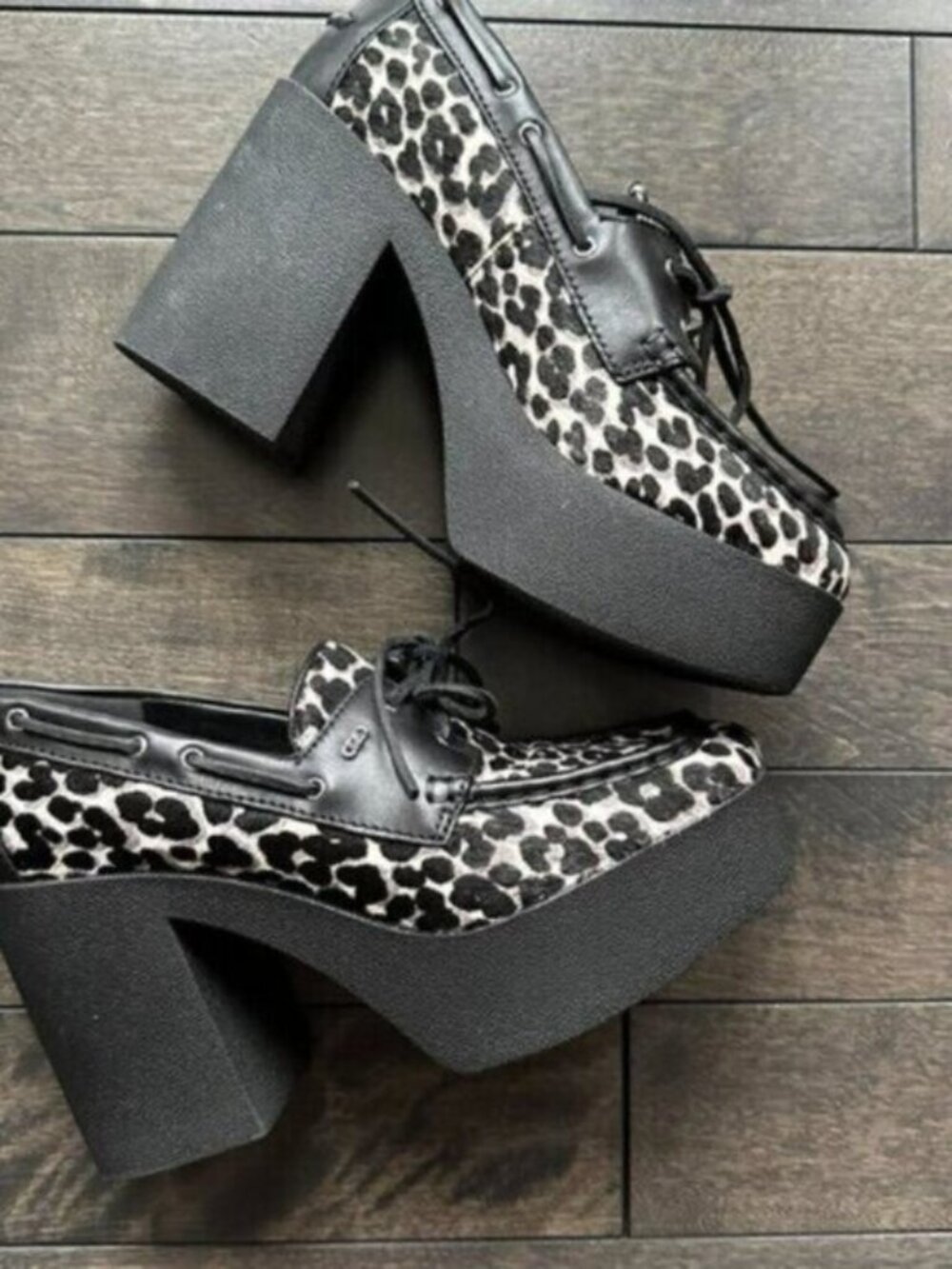 Michael Kors Platform Leopard Shoes - NEW
